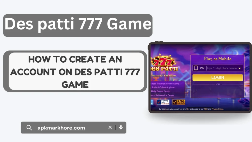 Des Patti 777 Game